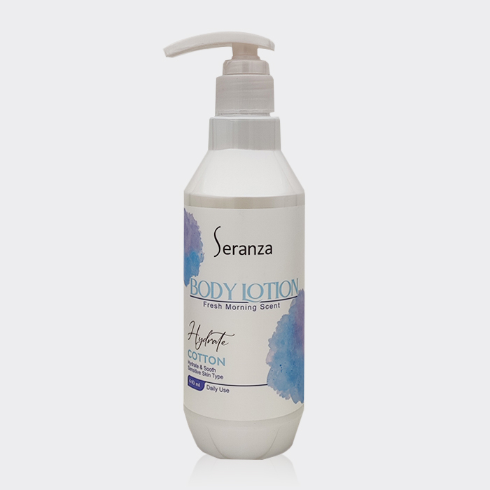 لوسیون بدن پنبه سرانزا Seranza Body Lotion Cotton 440ml