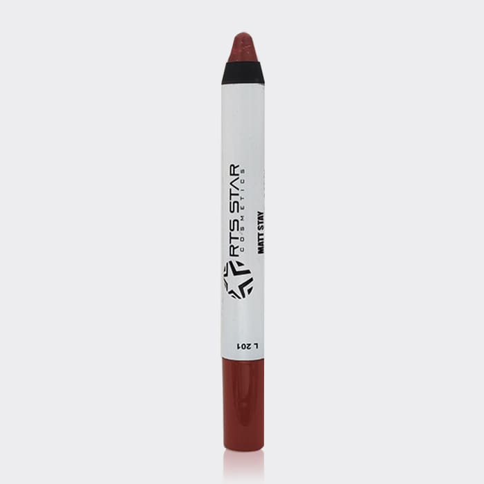 رژ لب مدادی مات آر تی اس RTS Star Matt Stay Waterproof And Velvet Lip Stick 4/5gr