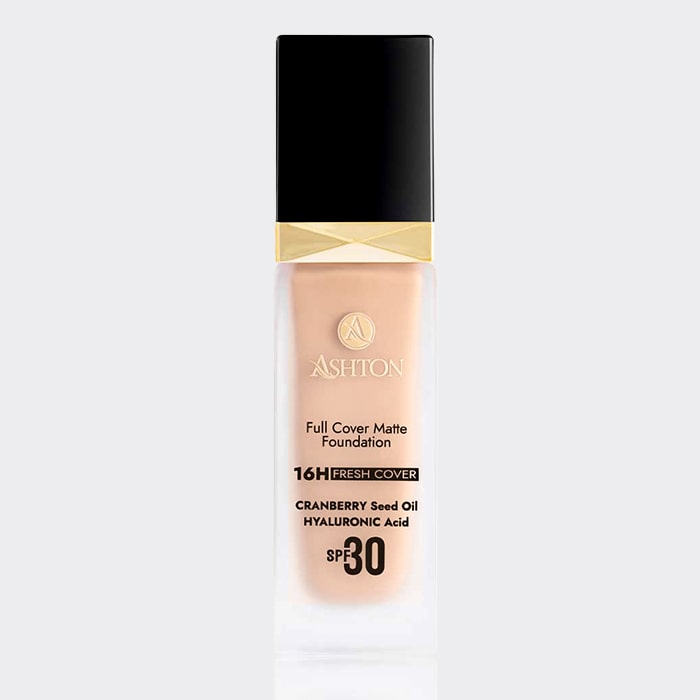 کرم پودر فول کاور اشتون Ashton Full Cover Matte Foundation 30ml