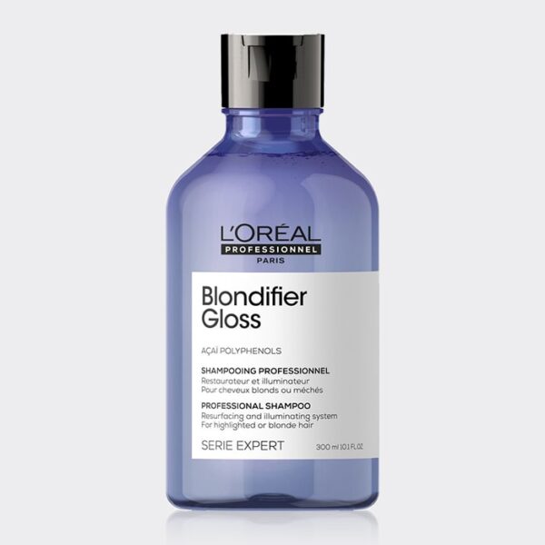 شامپو بلوندیفیر گلس لورآل مدل L'Oréal Blondifier Gloss Professional Shampoo