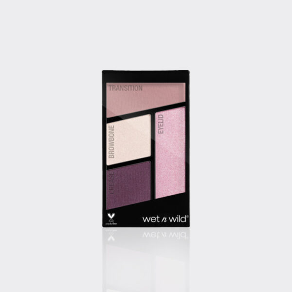 پالت سایه 4 رنگ کالر آیکون وت اند وایلد مدل Wet n Wild color icon Eye shadow Quad