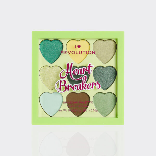 پالت سایه 9 رنگ رولوشن لاکی مدل Revolution Heart Breakers shadow Palette Lucky