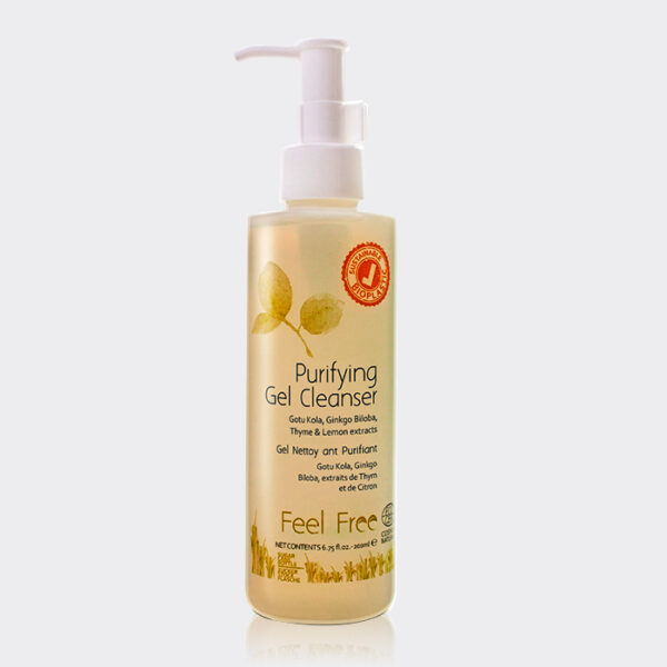 ژل شستشو صورت روشن کننده فیل فری Feel Free Purifying Gel Cleanser 200ml
