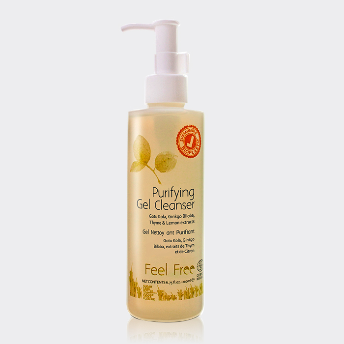 ژل شستشو صورت روشن کننده فیل فری Feel Free Purifying Gel Cleanser 200ml