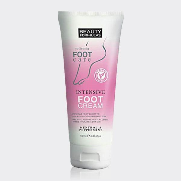 کرم نرم کننده پا بیوتی فرمولا BEAUTY FORMULAS INTENSIVE FOOT CREAM 100ml
