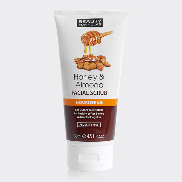 اسکراب عسل و بادام بیوتی فرمولا Beauty Formulas Hony & Almond Facial Scrub 150ml
