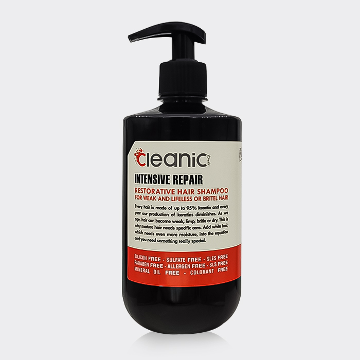 شامپو بدون سولفات ترمیم کننده کلینیک کیندی   Cleanic Kindii Intensive repair Shampoo 550ml