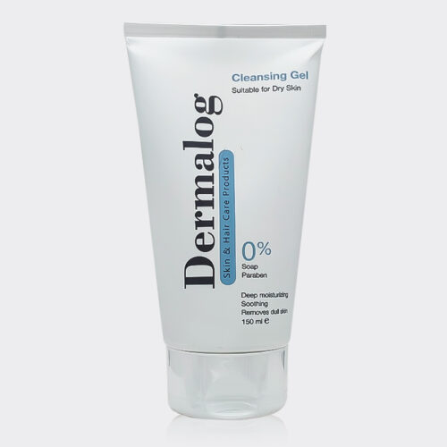 ژل شستشو پوست خشک درمالوگ Dermalog Cleansing Gel Dry Skin 150ml