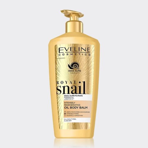 بالم بدن حلزون اولاین EVELINE Royal Snail Oil Body Balm 350ml