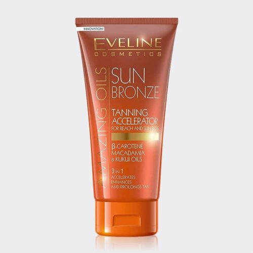 کرم برنز کننده 3 در1 اولاین EVELINE Amazing Oils 3 In 1 Sun Bronze 150ml