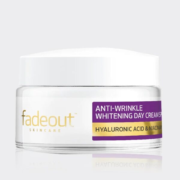 کرم روز ضد چروک و روشن کننده فیداوت fadeout Anti-Wrinkle Whitening Day Cream 50ml