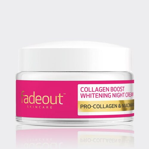 کرم شب کلاژن بوست فیداوت fadeout Collagen Boost Whitening Night Cream 50ml