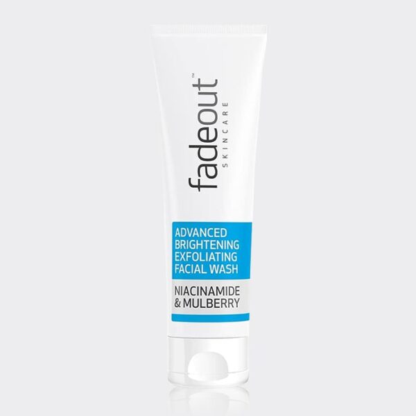 ژل شستشو روشن کننده نیاسینامید فیداوت fadeout Advanced Whitening Exfoliating Facial Wash 100ml