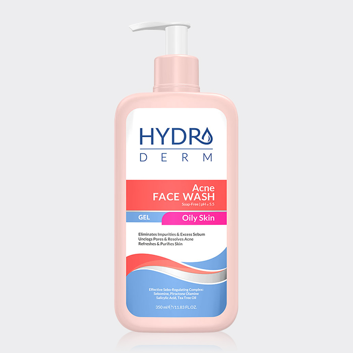 ژل شستشو ضد جوش هیدرودرم Hydroderm Acne Face Wash 350ml