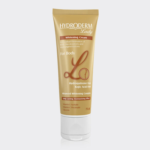 کرم روشن کننده بدن هیدرودرم Hydroderm Body Whitening Cream 75g