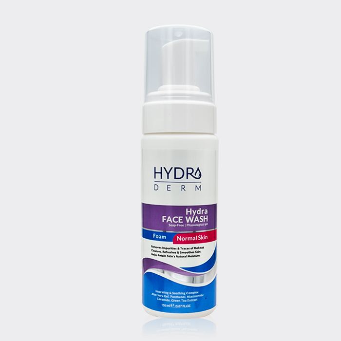 فوم شستشو پوست نرمال هیدرودرم Hydroderm Hydra Face Wash Foam 150ml