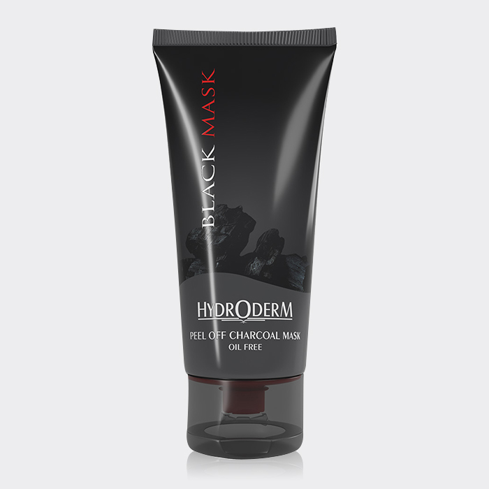 ماسک لایه بردار پودر زغال هیدرودرم Hydroderm Black Mask 60g