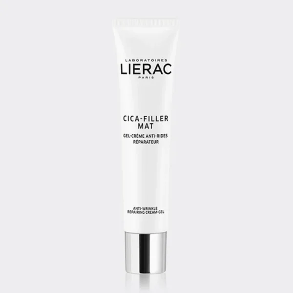 ژل کرم ضد چروک و ترمیم کننده سیکا فیلر لیراک Lierac Cica Filler Mat Cream Gel 40ml