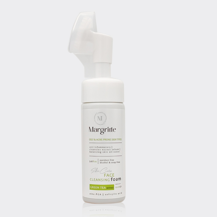 فوم شستشو ضد جوش مارگریت Margritte Green Tea Cleansing Foam 150ml
