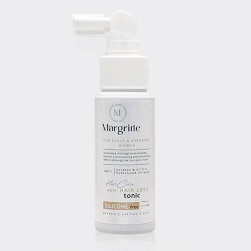 تونیک ضد ریزش مو و ابرو بانوان مارگریت Margritte Anti Hair Loss Tonic 50ml