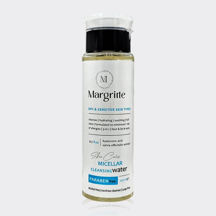 میسلار واتر پوست خشک و حساس مارگریت Margritte Dry&Sensitive Micellar water 200ml