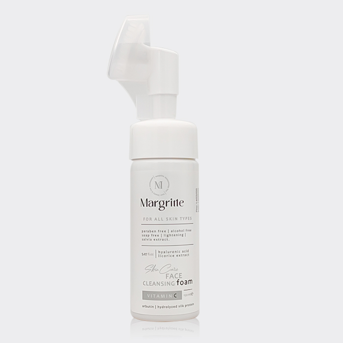 فوم شستشو روشن کننده مارگریت Margritte Vitamin C Cleansing Foam 150ml