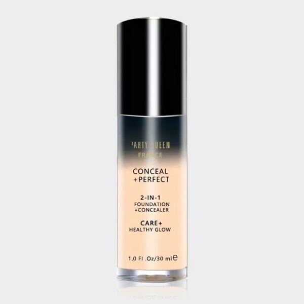 کرم پودر فول کاور2 در1 پارتی کوئین Party Queen 2 In 1 Foundation Concealer 30ml