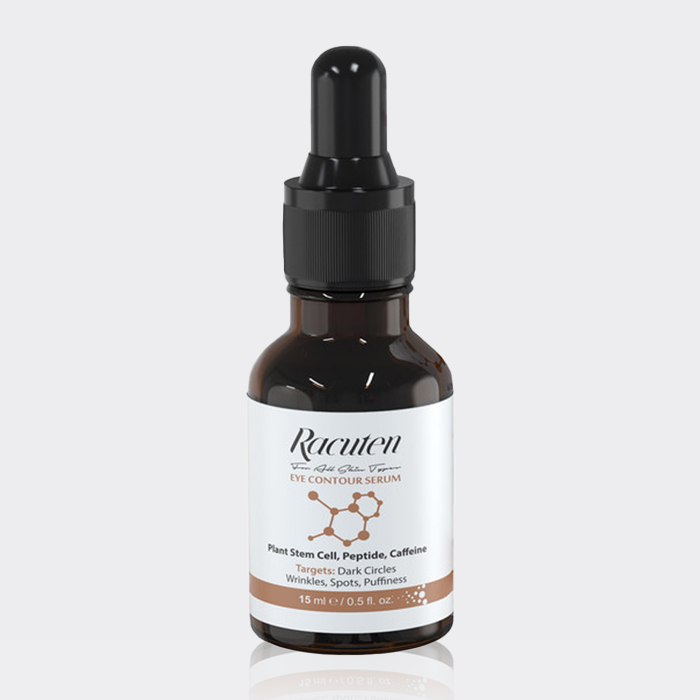 سرم دور چشم کافئین پپتاید راکوتن Racuten Peptide Caffeine Eye Contour Serum 15 ml