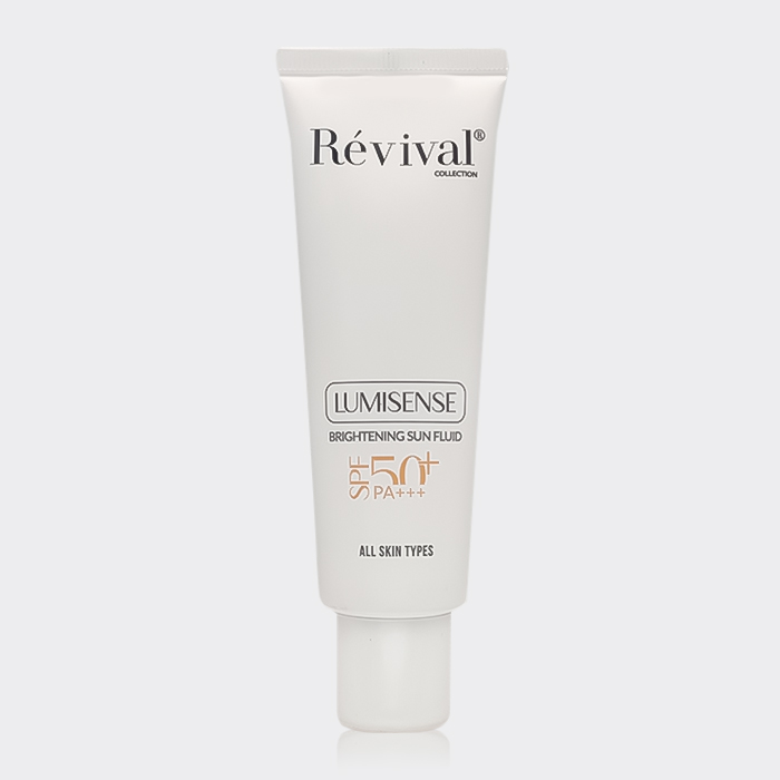 فلوئید ضد آفتاب لومیسنس رویوال Revival Lumisense SPF 50 Brightening Sun Fluid 50ml
