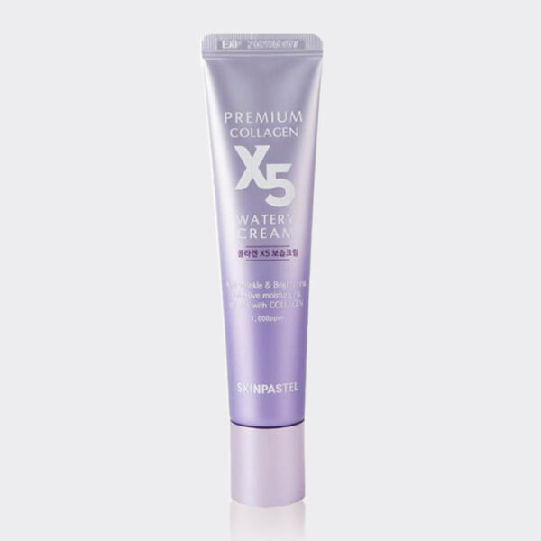 کرم ضد چروک پریمیوم کلاژن اسکین پاستل SkinPastel Premium Collagen X5 Watery Cream 30ml