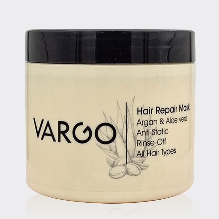 ماسک مو آرگان و آلوئه ورا وارگو Vargo Argan & Aloe vera Hair Repair Mask 400ml