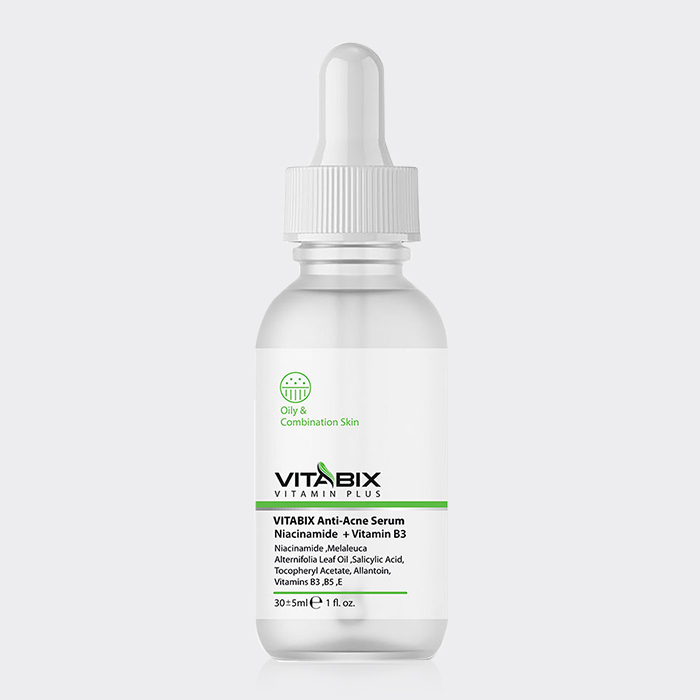 سرم ضد جوش ویتامینه ویتابیکس Vitabix Vitamin Plus Anti Acne Serum 30ml