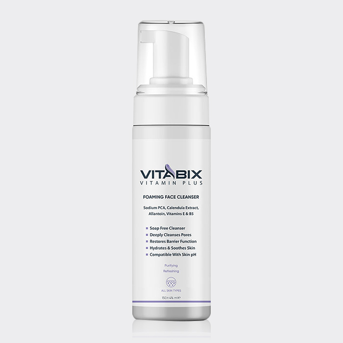 فوم شستشو صورت ویتامینه ویتابیکس Vitabix Foaming Face Cleanser 150ml