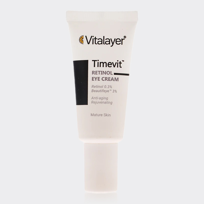 کرم دور چشم رتینول تایم ویت ویتالیر Vitalayer Timevit Retinol Eye Cream 20ml
