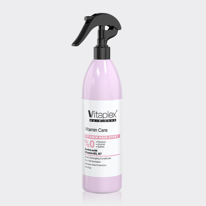 اسپری ویتامینه و نرم کننده مو ویتاپلکس Vitaplex Vitamin Hair Spray 300ml