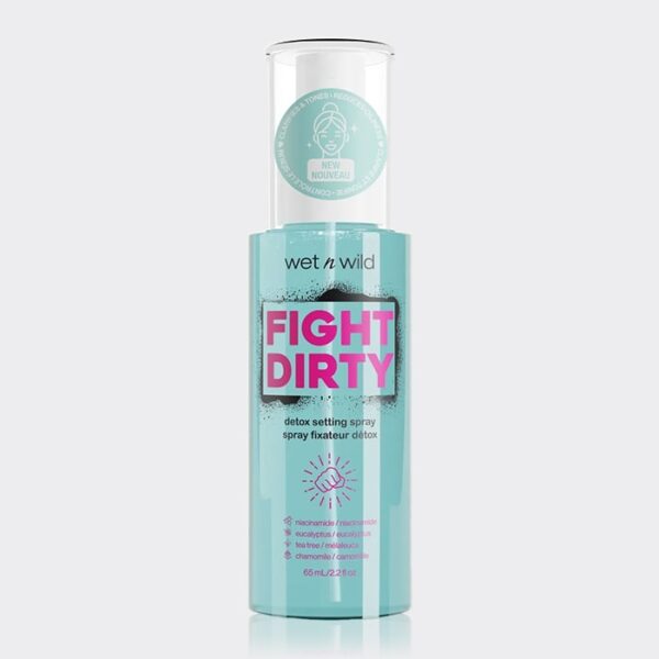 اسپری فیکس سم زدا وت اند وایلد Wet n Wild Fight Dirty Detox Setting Spray 65ml
