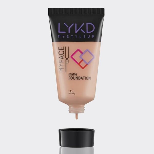 کرم پودر مات لیکد مدل LYKD Matte Foundation