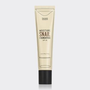 کرم پودر مرطوب کننده و ضد چروک حلزون تن زیرو tenzero Moisture Snail SPF25 Foundation 40g
