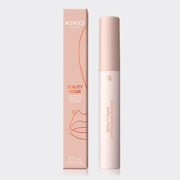 رژ لب مایع مات بیوتی روآر کیکو میلانو KIKO Milano Beauty Roar pH Matte Liquid Lip Colour 7ml