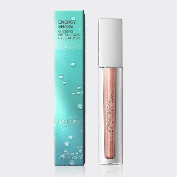 سایه چشم متالیک انرژی شیک کیکو میلانو KIKO Milano Energy Shake Ginseng Metal Liquid Eyeshadow 4.5ml