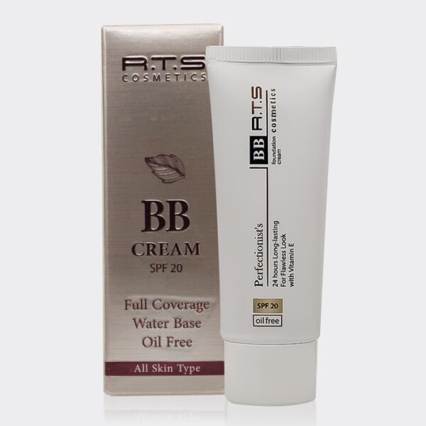 بی بی کرم فول کاور آر تی اس R.T.S BB Cream Spf20 Full Coverage Water Base Oil Free 45ml