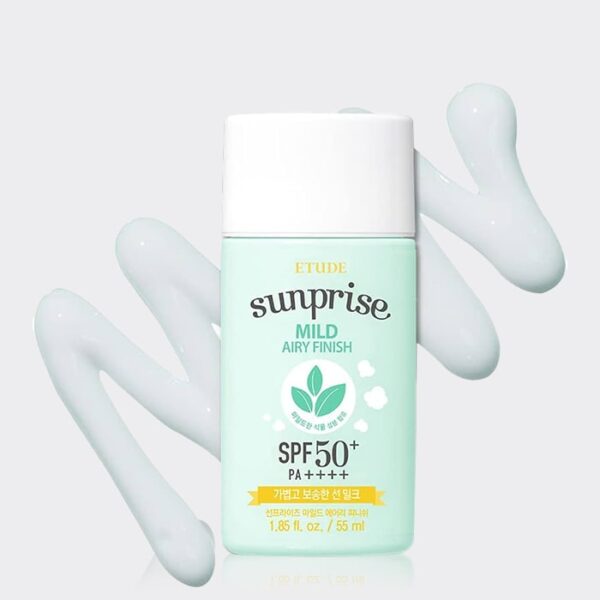 ضدآفتاب فلوئیدی سان پرایس اتود Etude Sunprise Mild Airy Finish 55ml