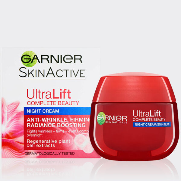 کرم شب اولترا لیفت گارنیه  GARNIER Ultra Lift Night Cream 50ml