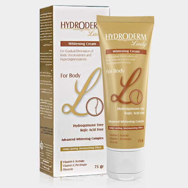 کرم روشن کننده بدن هیدرودرم Hydroderm Body Whitening Cream 75g