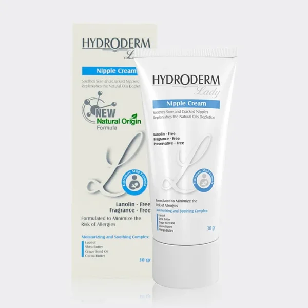 کرم شقاق سینه هیدرودرم Hydroderm Nipple Cream 30g