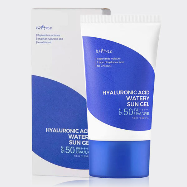 ژل ضد آفتاب هیالورونیک اسید ایزنتری Isntree Hyaluronic Acid SPF50 Watery Sun Gel 50ml