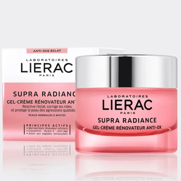 ژل کرم جوانساز سوپر رادیانس لیراک Lierac Super Radiance Gel Cream Renovateur Anti Ox 50ml