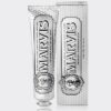 خمیر دندان سفید کننده مخصوص سیگاری ها مارویس مدل Marvis Smokers Whitening Mint Toothpaste 85ml
