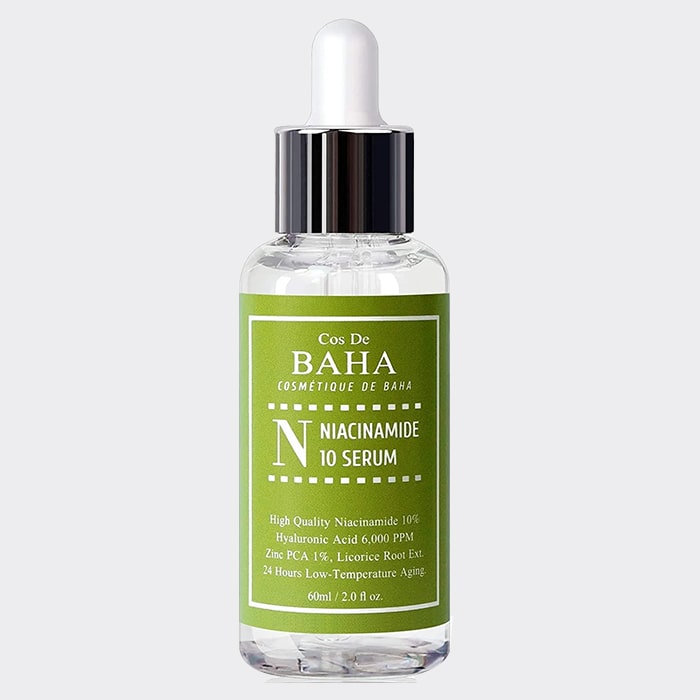سرم نیاسینامید 10% + زینک 1% کاز دی باها مدل Cos De BAHA Niacinamide 10 Serum