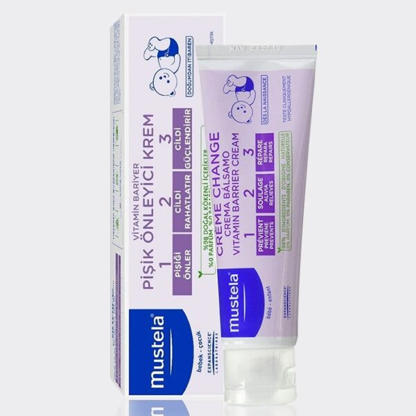 2-mustela-123-100-min.jpg کرم سوختگی پای کودک موستلا 100 میل مدل Mustela Vitamin Barrier Cream